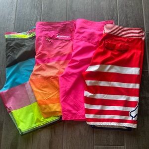 Bundle of men’s board shorts